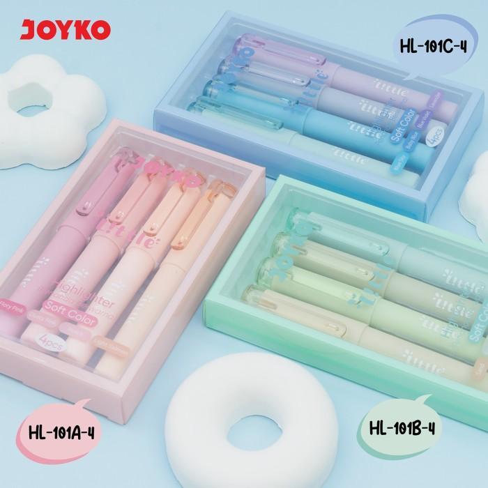 

Penanda Berwarna Highlighter Joyko HL-101 Soft Color Little
