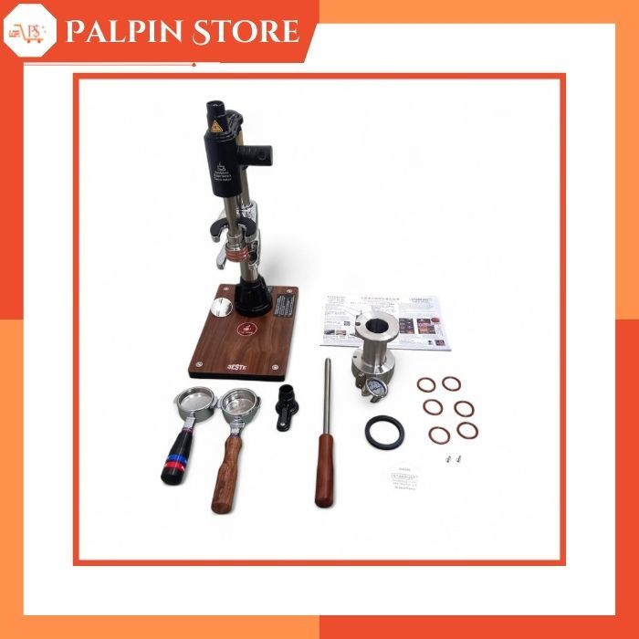 Stardust Manual Espresso Maker 16 Bar Silver || Stardust 16 Bar Espresso Machine Hand Press Silver