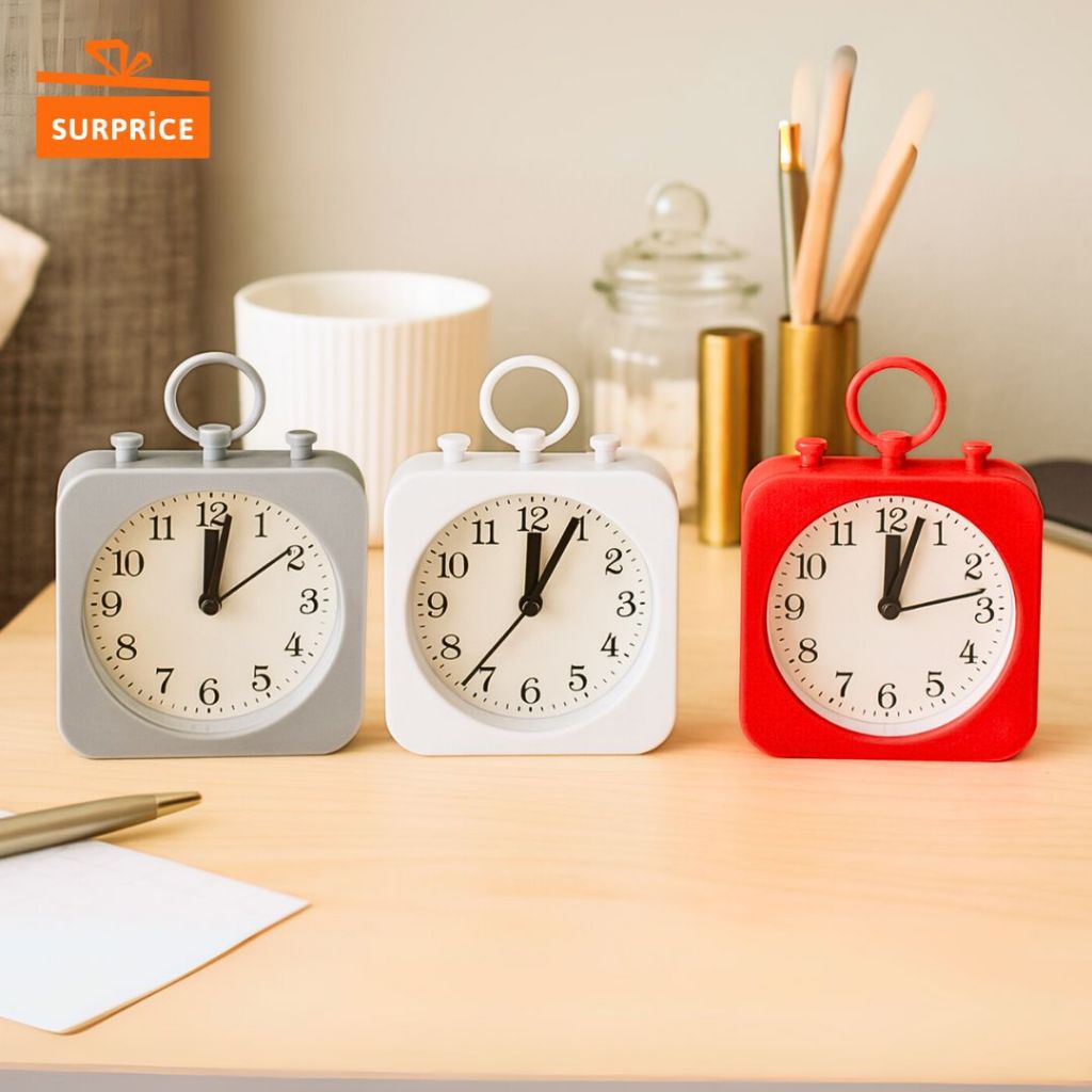 Surprice Jam Weker Kotak / Jam Alarm / Jam Beker / Jam Meja Digital / Jam Alaram / Jam Waker / Alarm