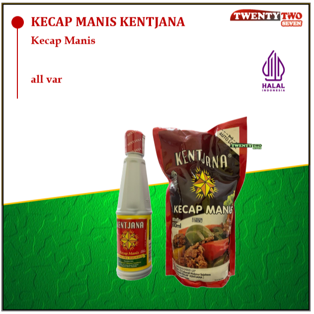 

[6 X]Kecap Manis Kentjana 600ml 220ml