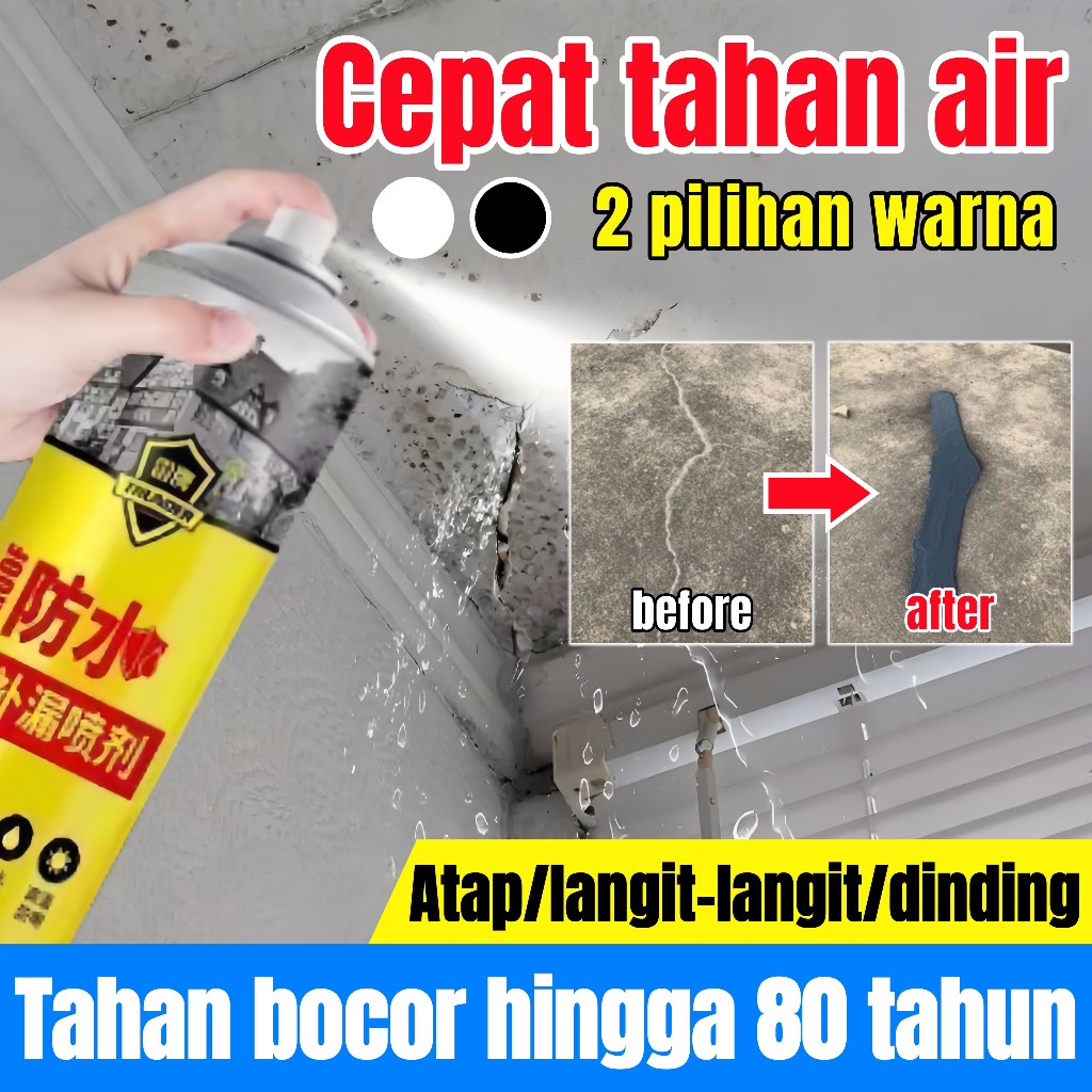 Cat tembok anti jamur dan lembab aquaproof anti bocor spray anti bocor waterproof penambal bocor dan