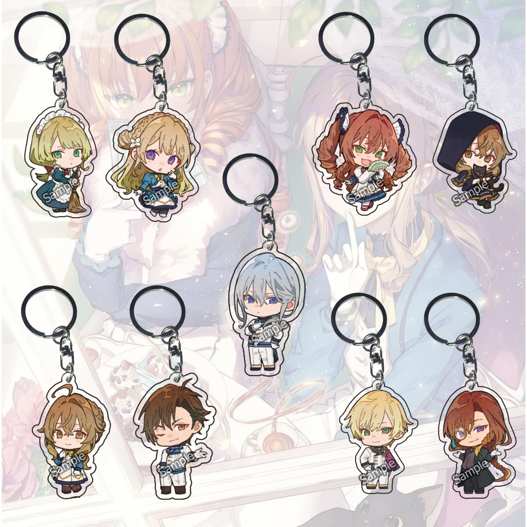 Gantungan Kunci Anime silent witch part 01 - rynzbelfeid  - louis miller - isabelle norton - cyril a