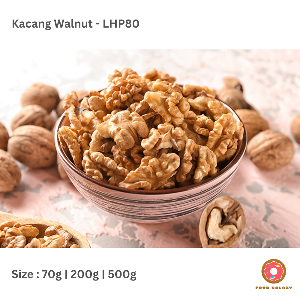 

Kacang Walnut Mentah 70 gr | 200 gr | 500 gr