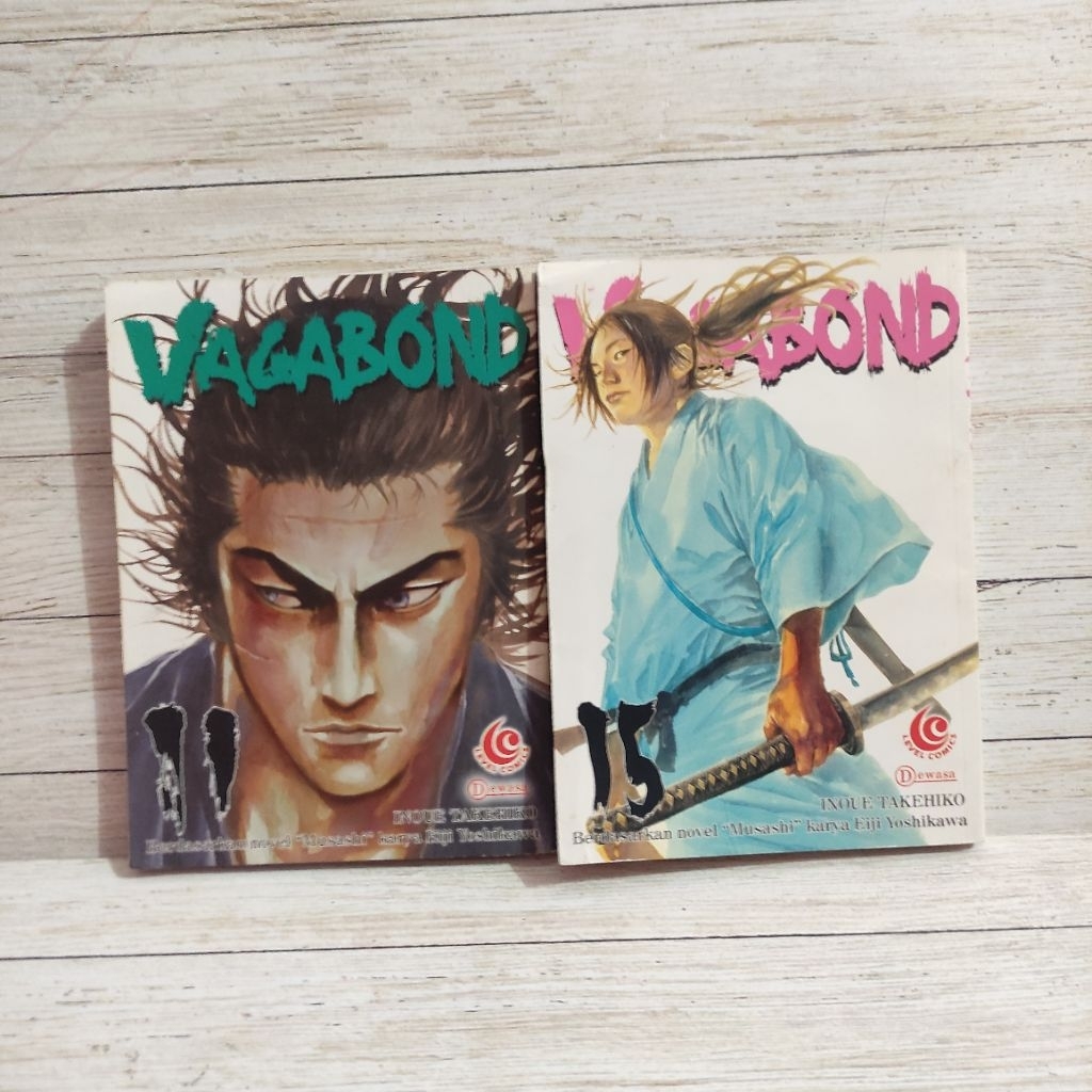 komik vagabond (cabutan) - inoue takehiko