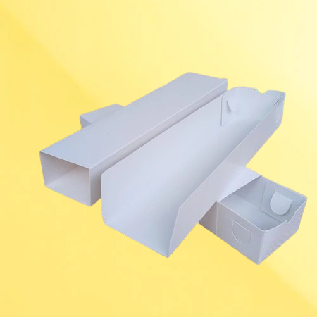 

Box Pizza Panjang Bahan Ivory Putih FoodGrade