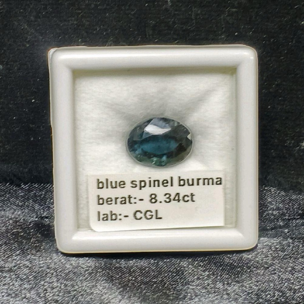 Batu Alam Natural Blue Spinel