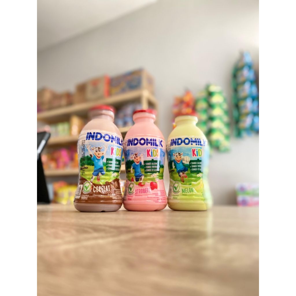 Susu UHT Indomilk Botol 190ml