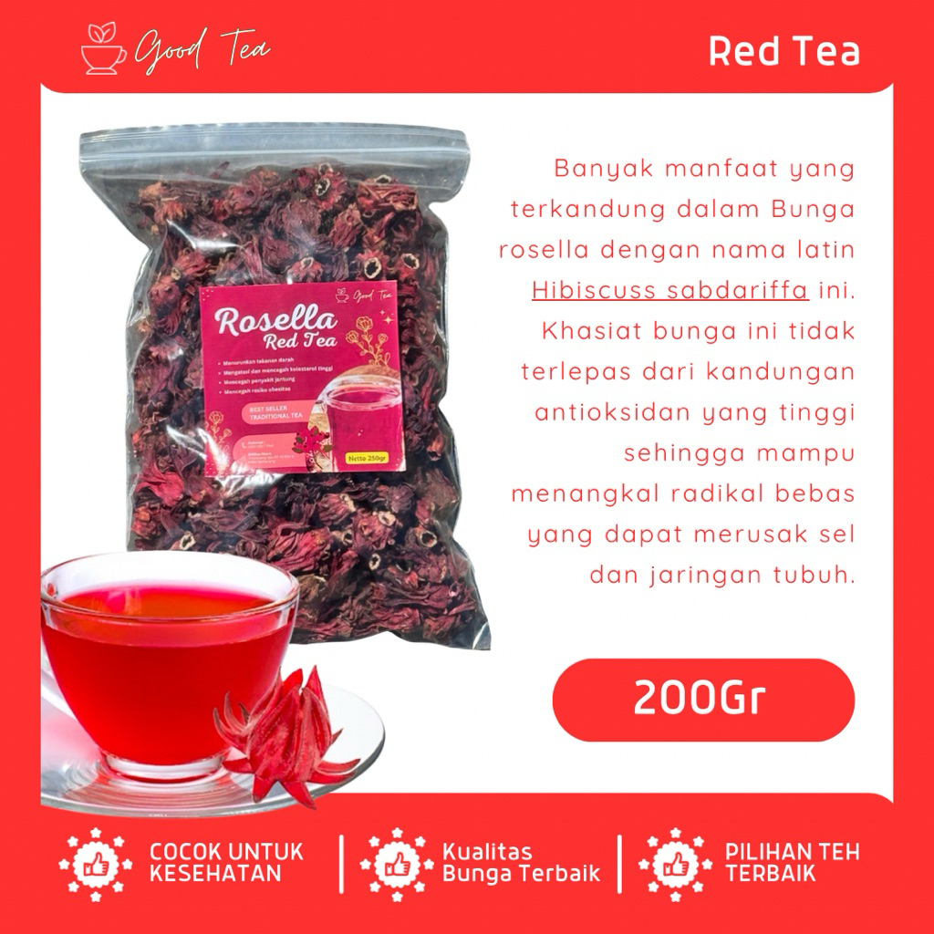 

Teh Merah Rosella untuk kesehatan