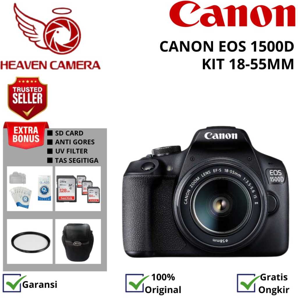 CANON EOS 1500D KIT 18-55MM / CANON 1500D KIT 18-55MM / CANON 1500D