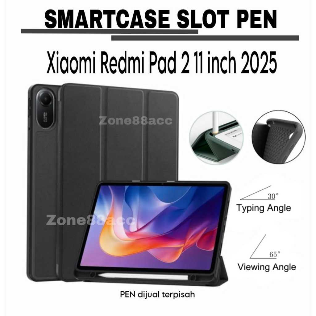 Case Redmi Pad 2 / Casing Redmi Pad 2/ flip cover redmi pad 2 - redmi pad 2 Smartcase casing cover