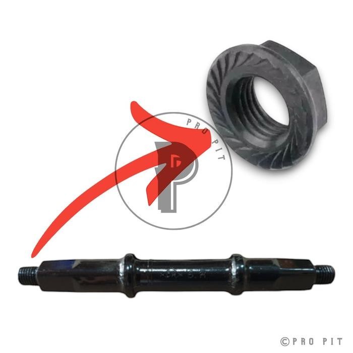 Mur Crank As Tengah BB Kotak Coteless Sepeda