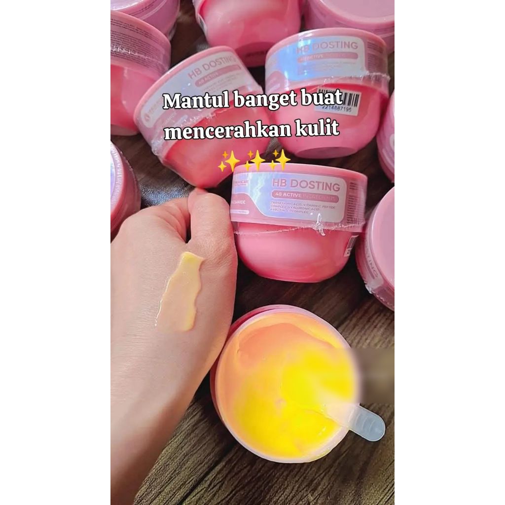 Hb dosting drw / Hb pemutih / Lotion pemutih bpom / handbody malam DRW / lotion malam drw / lotion d