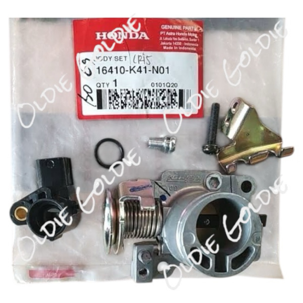 16410-K41- N01 Throttle Body Set Sensor Tps Supra 125 Fi new AHM 16410K41N01