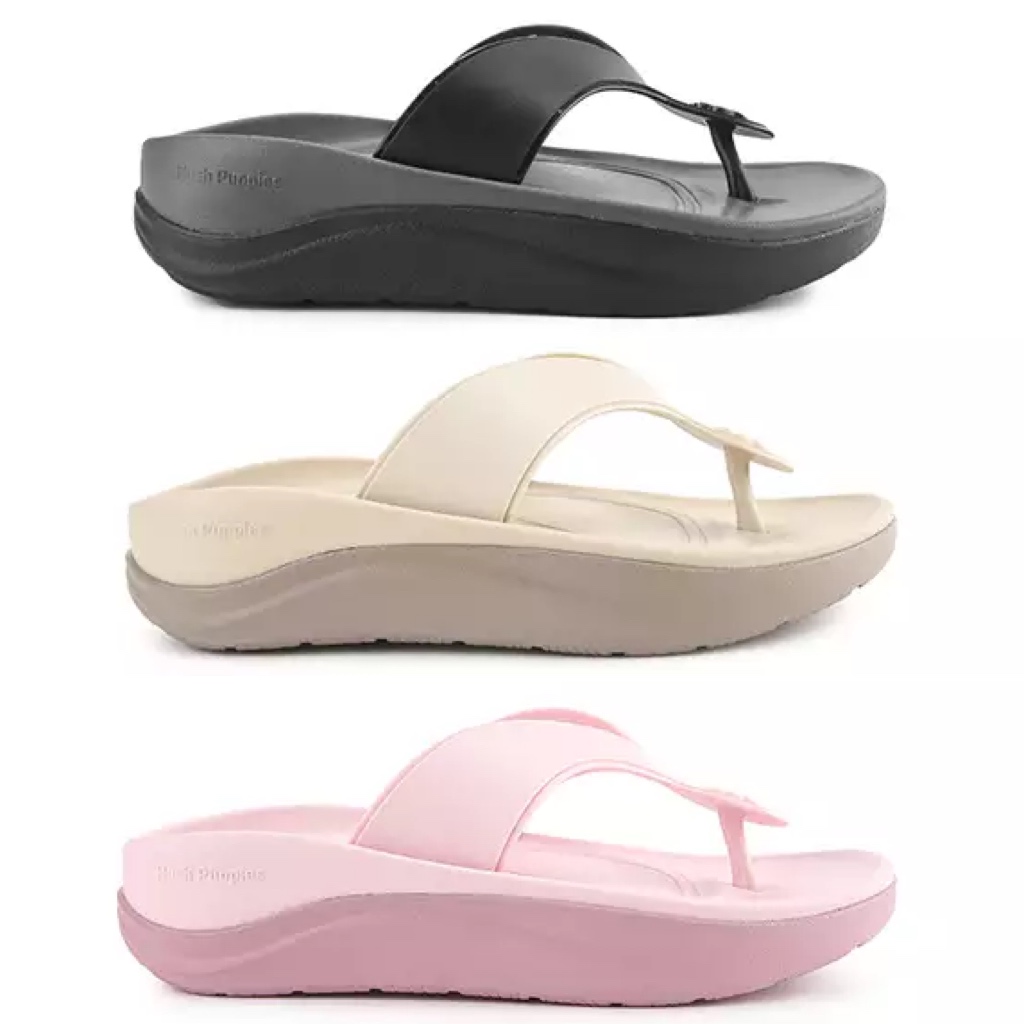 Hush Puppies Winnie Original (Sandal Jepit Wedges Wanita)