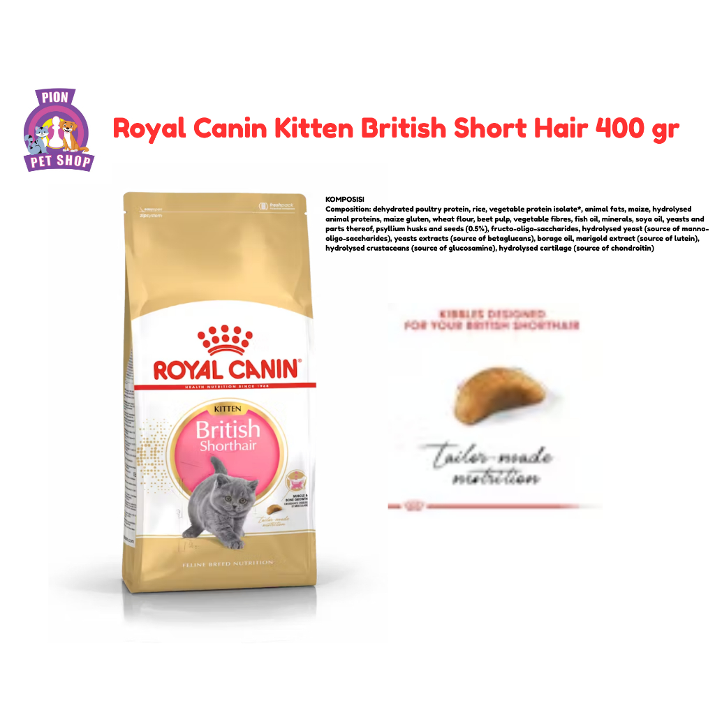 Royal Canin Kitten British Short Hair 400 gr