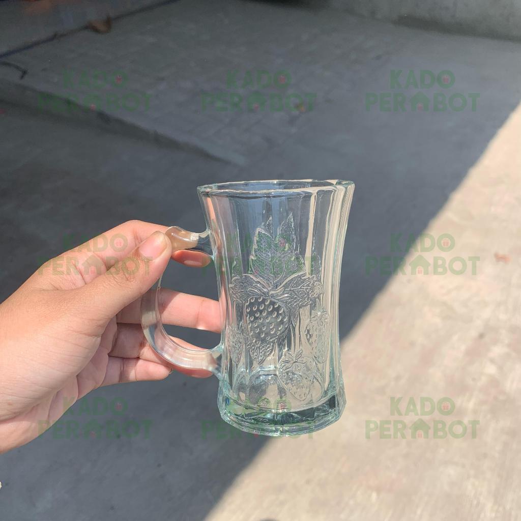 Gelas Kopi Kembang Nge Moksha - Gelas Kopi Motif Bunga - Gelas Cantik Untuk Tamu