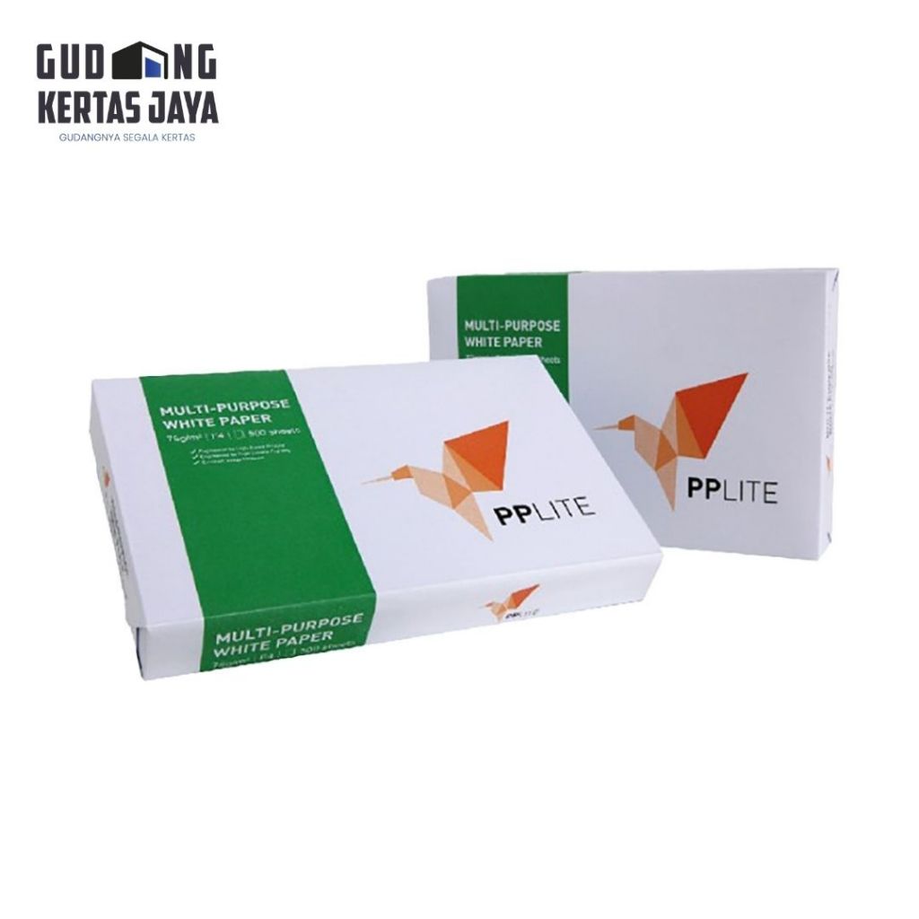 

PP Lite F4 75gr 1 Rim (500 Lembar) Kertas HVS
