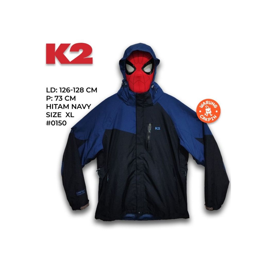 Jaket K2 Gropcore Goretex Performance Shell Pria Wanita Jaket Outdoor Gunung Hiking Camping Touring 