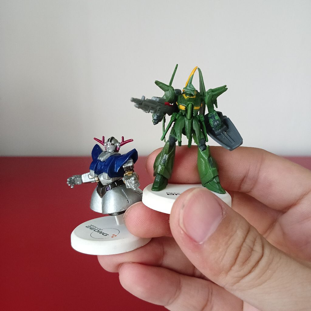 GUNDAM Mini Figure with base (Bawoo & Zeong)