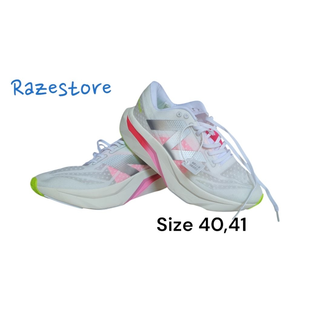 NB elite white list pink