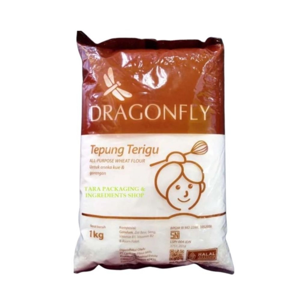

Tepung Terigu DragonFly 1kg