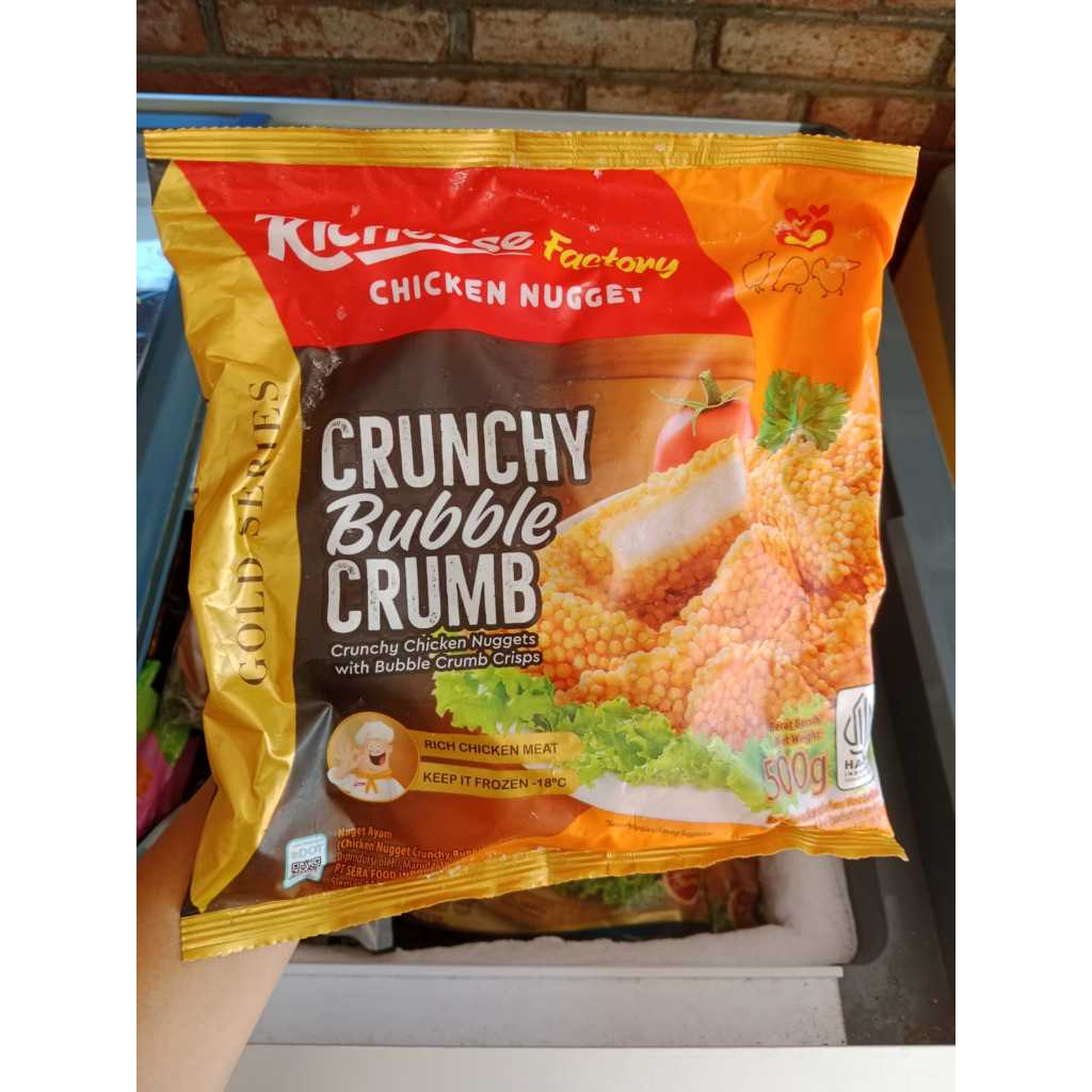 

RICHEESE NUGGET CRUNCHY BUBBLE 450G