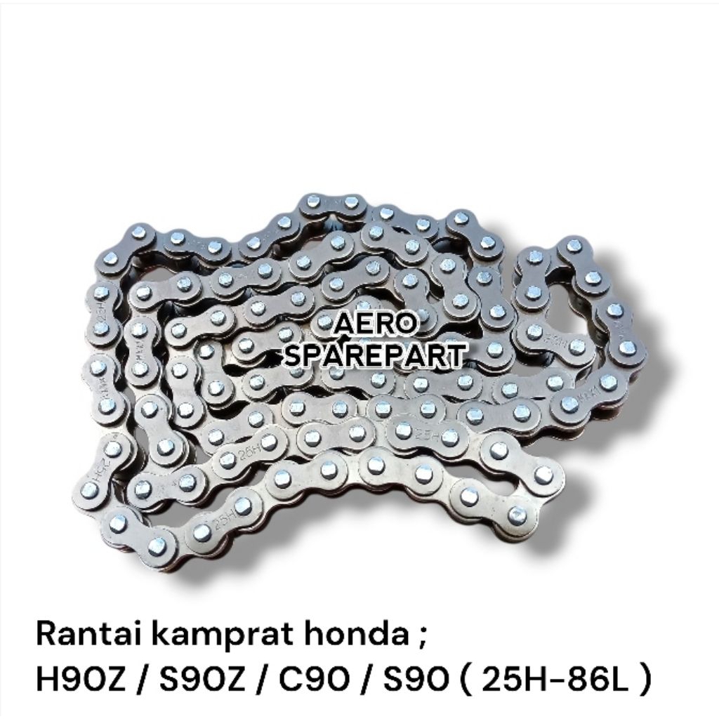 RANTAI KAMPRAT KETENG HONDA S90 C90 H90 H90Z ( 25H-86L ) MAX1