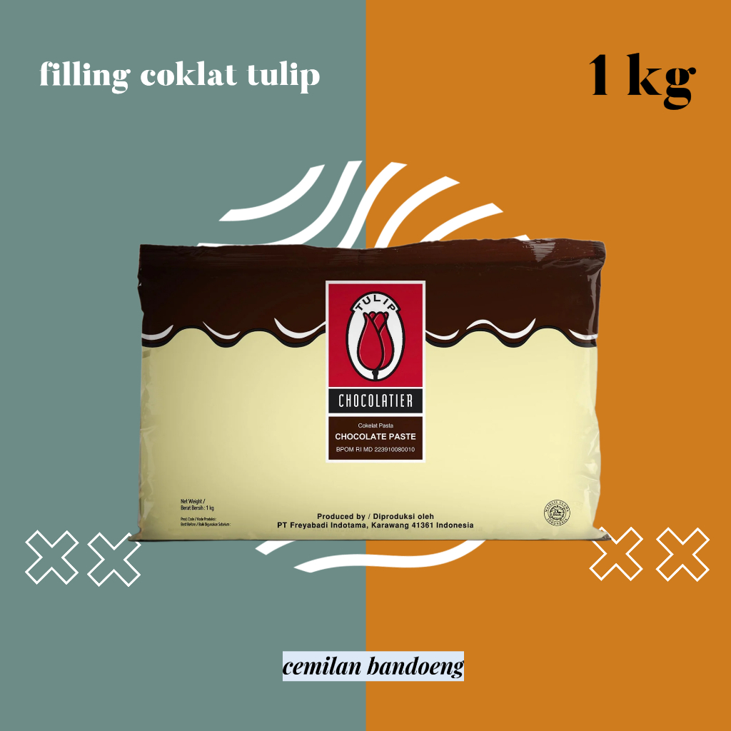 

Cokelat Pasta filling Tulip 1kg