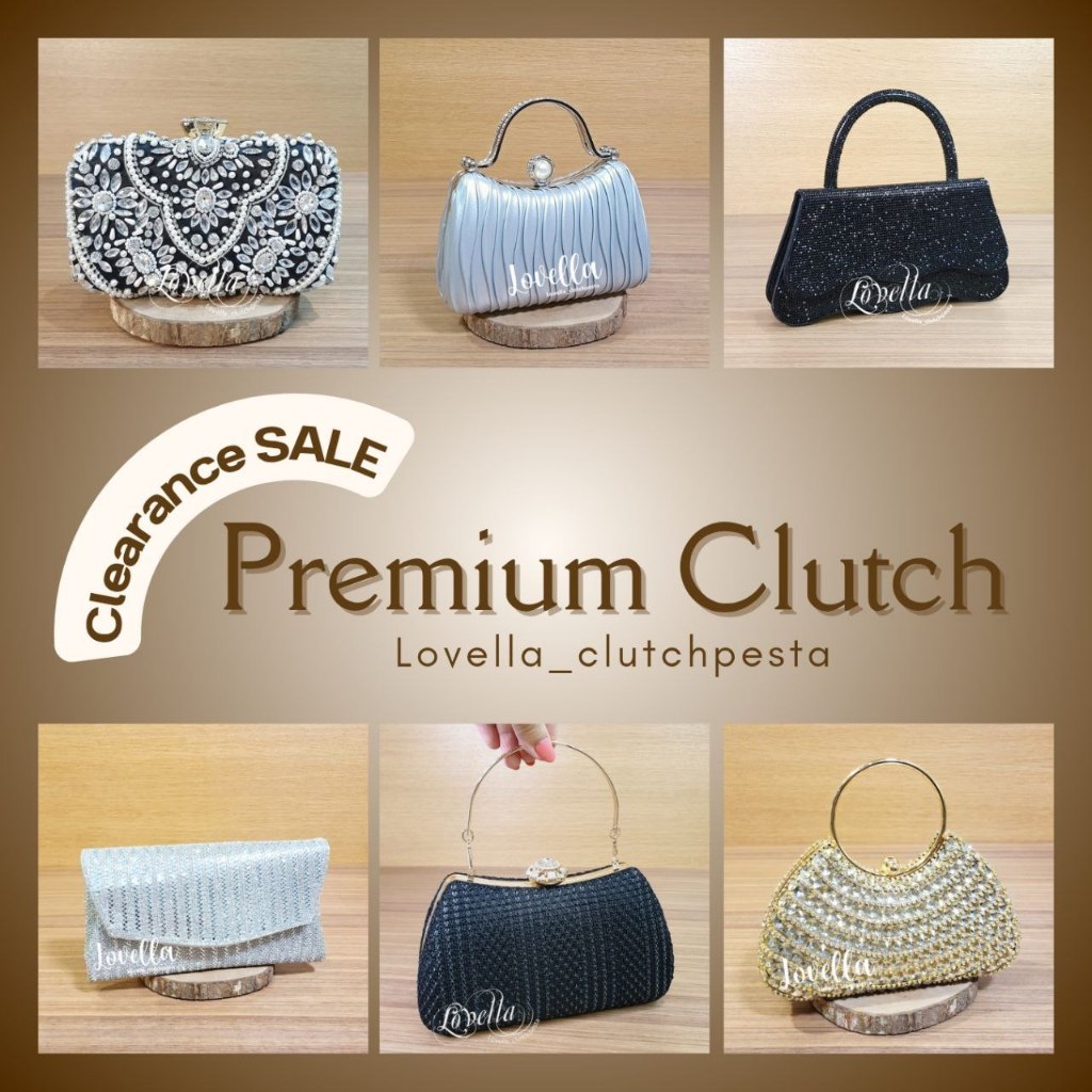 Mix Premium Clutch - Tas Pesta - Clutch Pesta - Tas Kondangan - Tas Pesta Cantik - Tas Pesta Import 