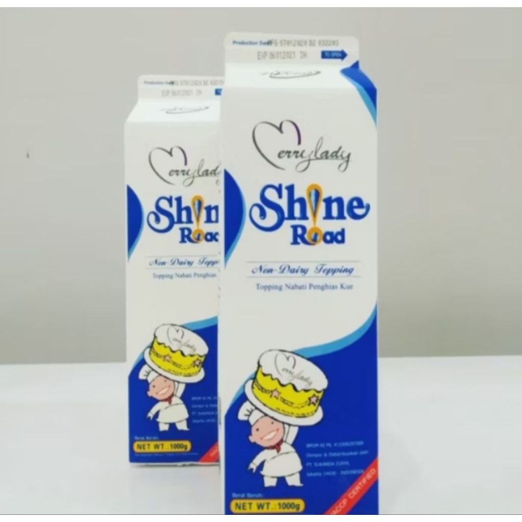 WHIPPING CREAM/ WHIP CREAM SHINE ROAD / SHINE ROAD KEKASM 1LITER