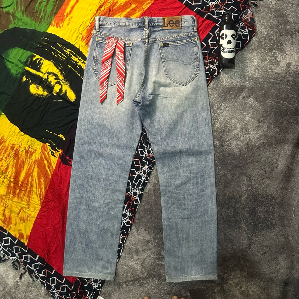 Celana Jeans Second “Lee Riders Japan Reguler Blue Jeans”