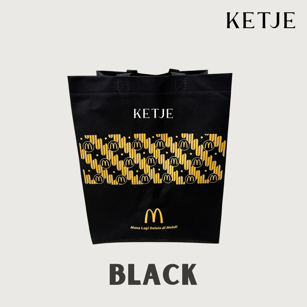 Tas Totebag MCD Mcdonalds / Reusable bag limited MCD Mcdonalds (new/baru) / Tas MCD Shopping Bag Spu