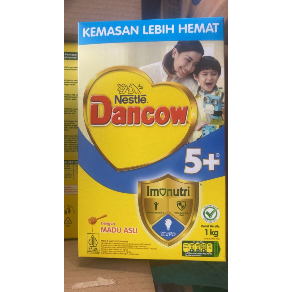 

Dancow Susu 5+ Kemasan Hemat 1kg/1000gr Varian Rasa Madu EXP Lama