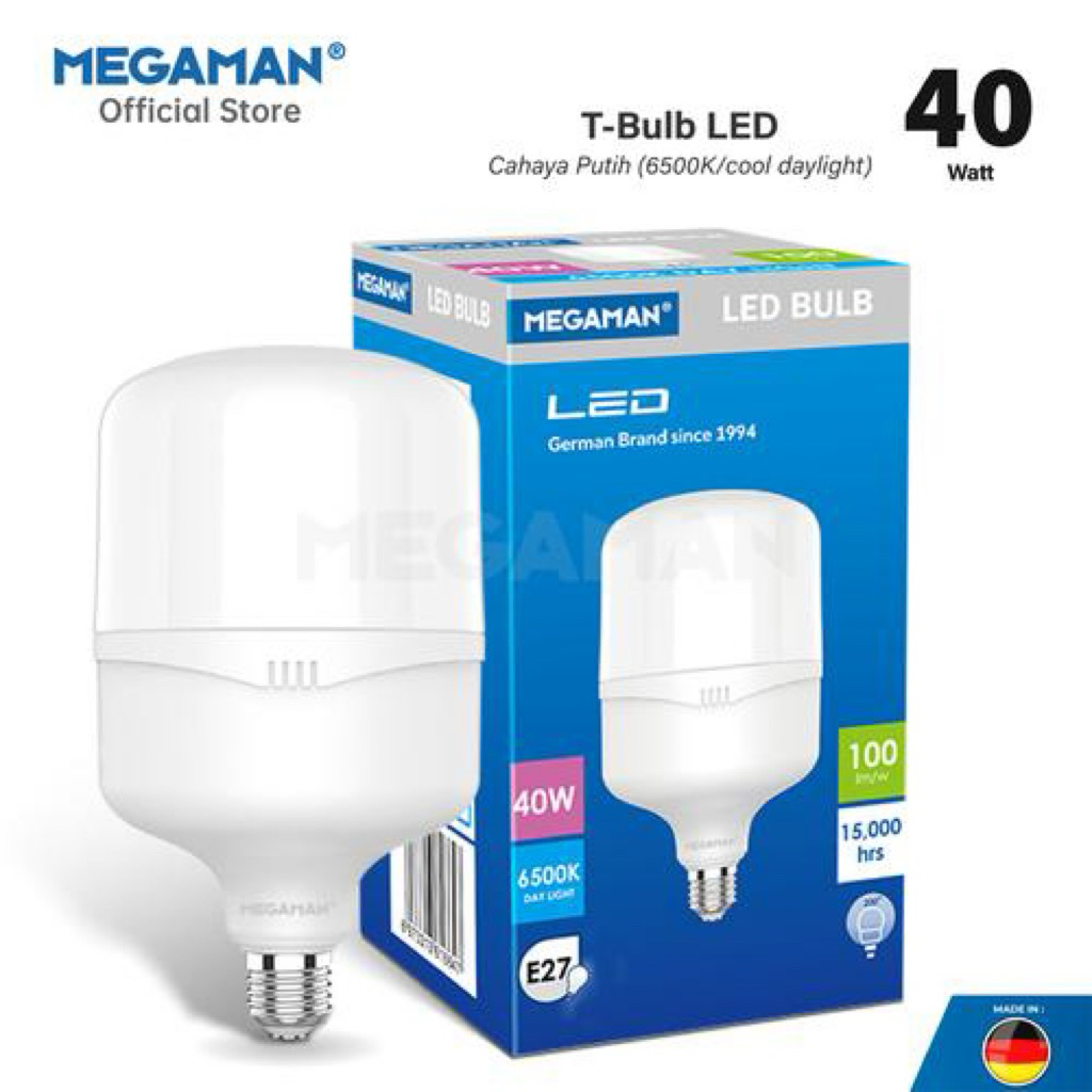 Lampu megaman 40watt