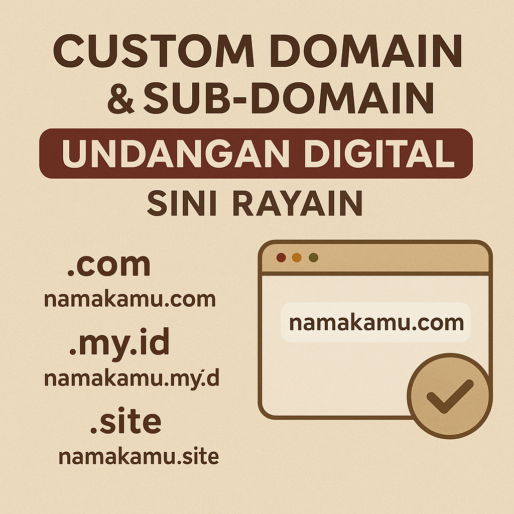 Add-Ons Custom Domain atau Sub-Domain