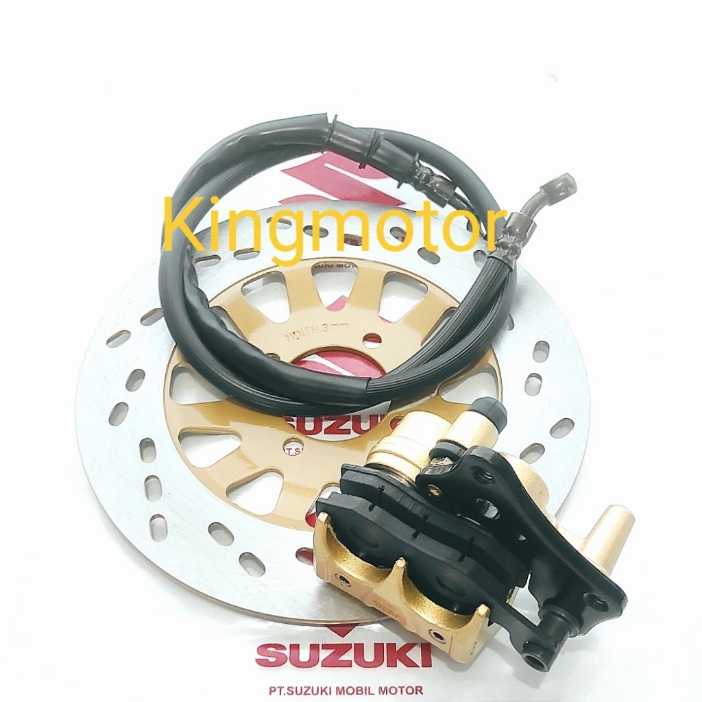 Piringan+Kaliper+Selang Rem+Selang Rem Depan Suzuki Satria 2Tak,Tornado