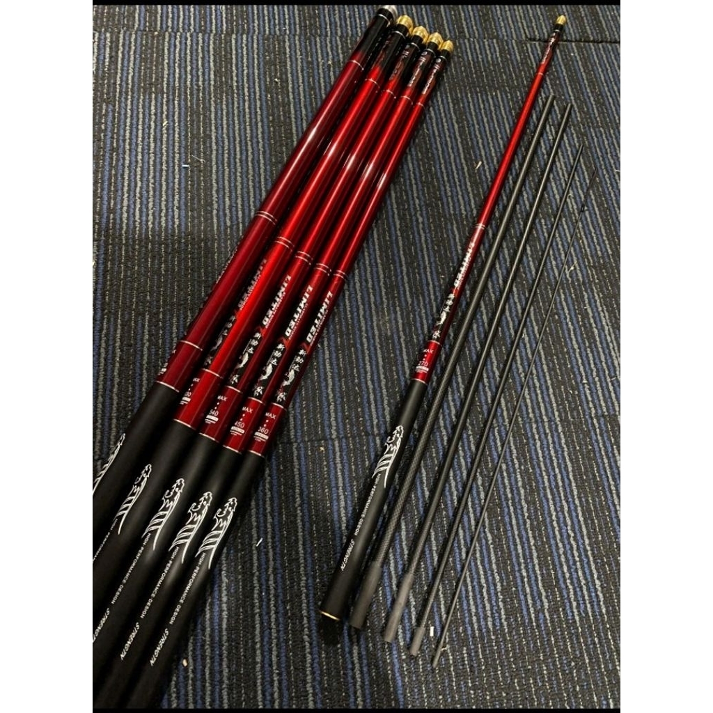 Joran Tegek XCross Limited 6h19t Termurah Ukuran 630 Cm