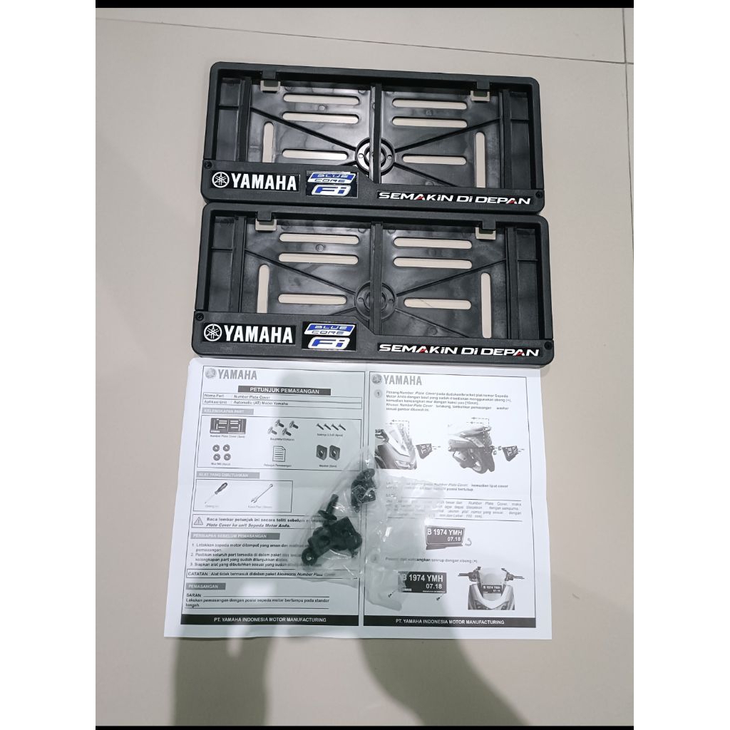 Cover Plat Nomor semua Motor Yamaha