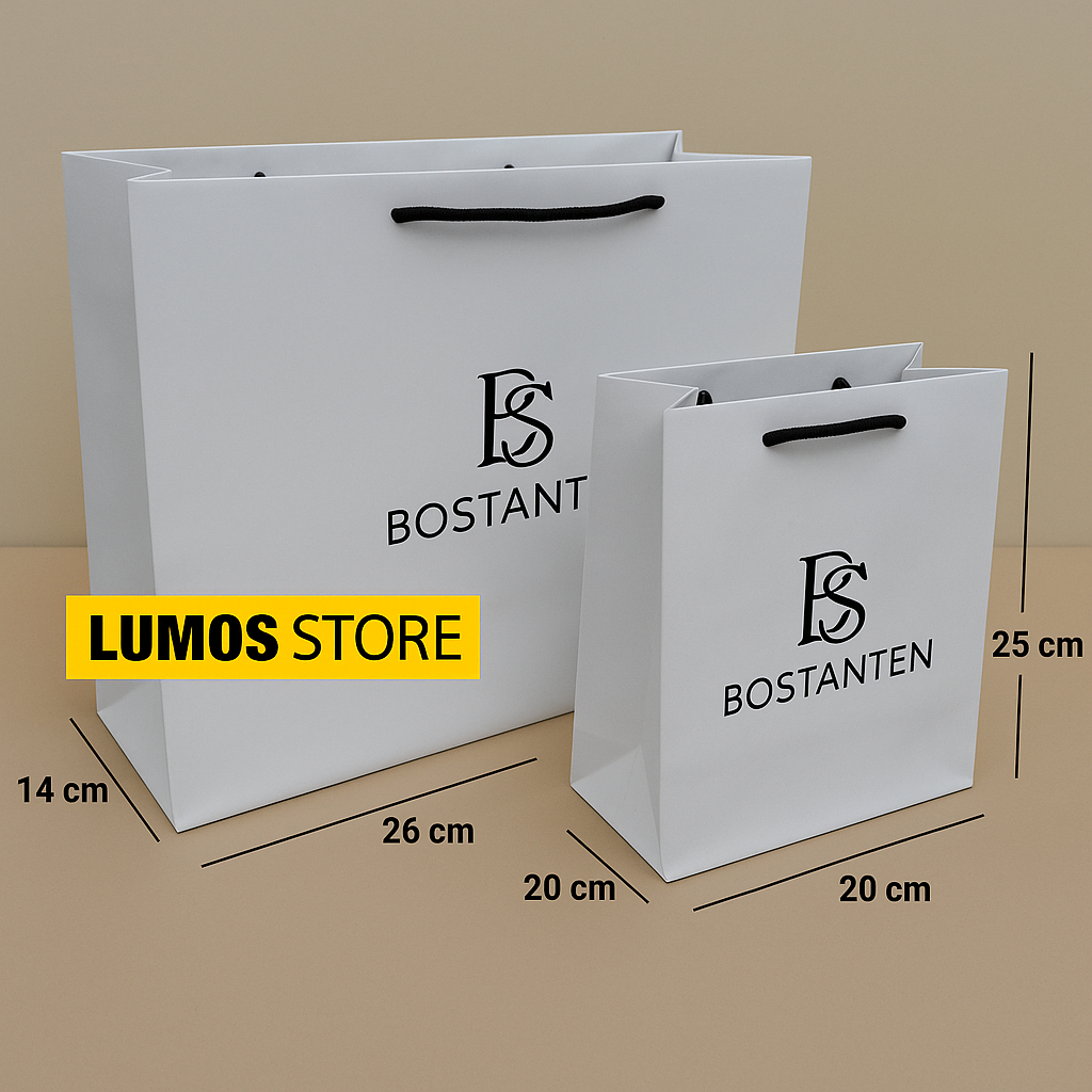 

Paper bag Bostanten premium putih tas kado untuk hadiah