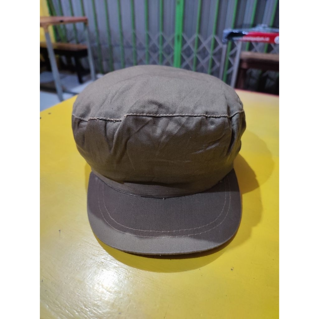Topi Apolo Newsboy Hats Hijau Army