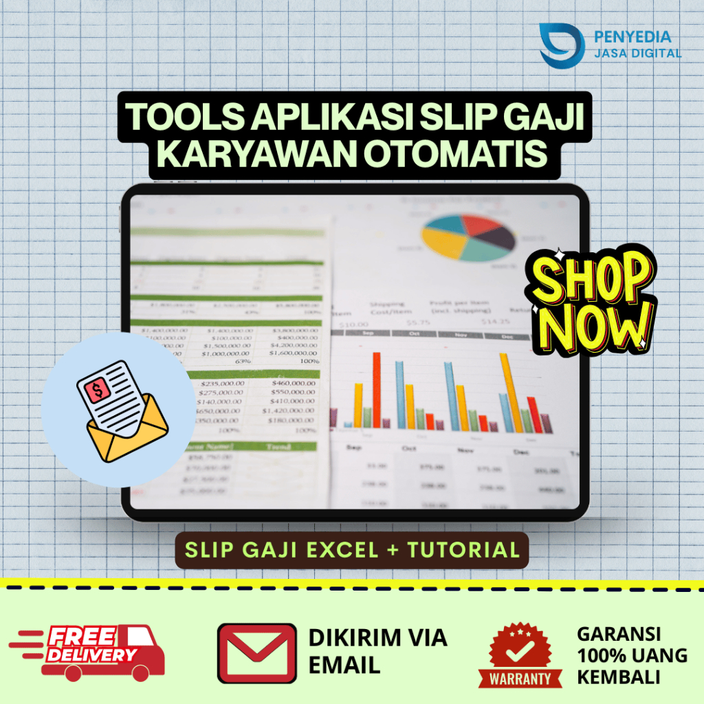 Tools Slip Gaji Otomatis: Cepat & Akurat I Aplikasi Gaji Karyawan: Buat Slip Gaji Lebih Mudah