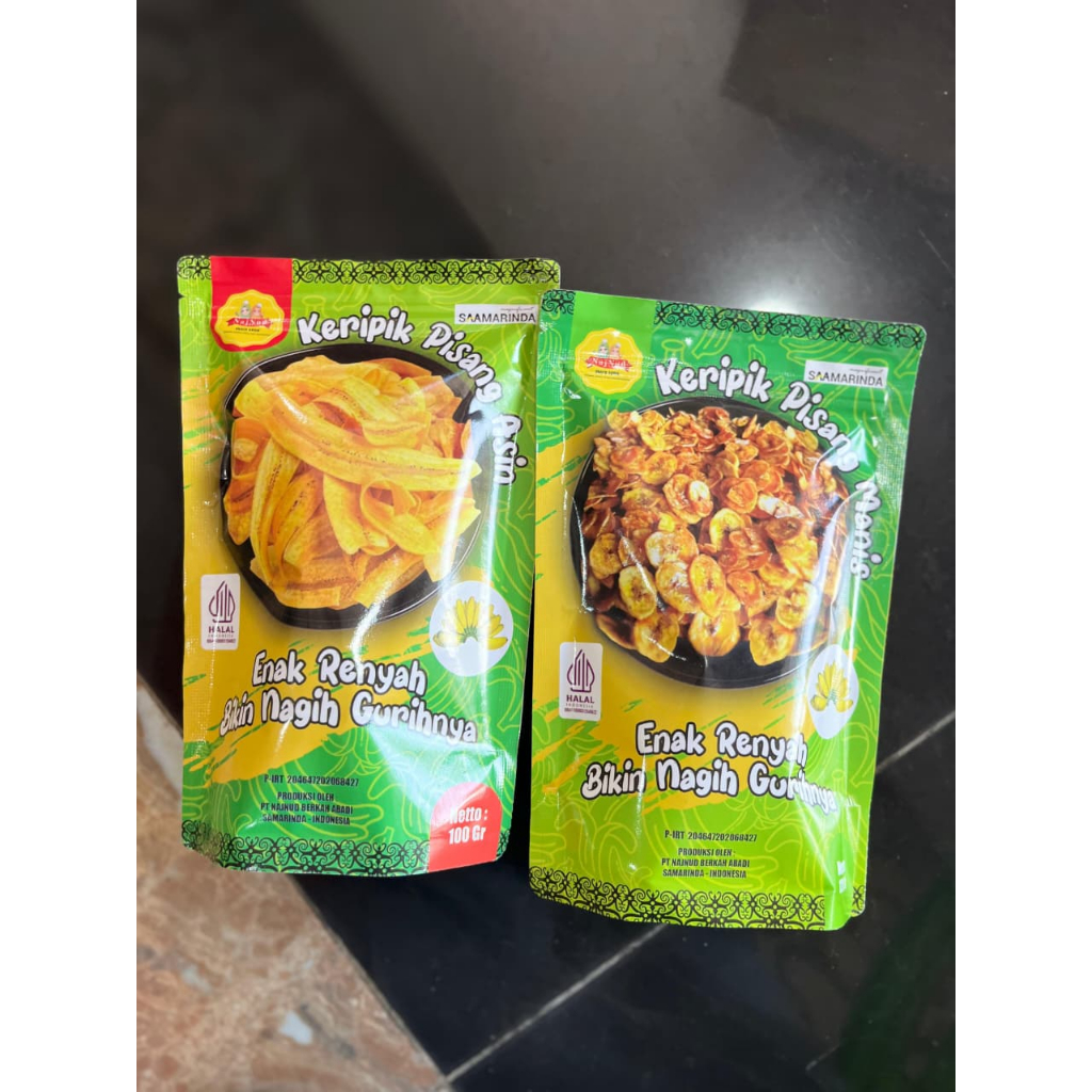 

Keripik Pisang Asin & Manis 100gr – Oleh-Oleh Khas Samarinda Kalimantan Timur