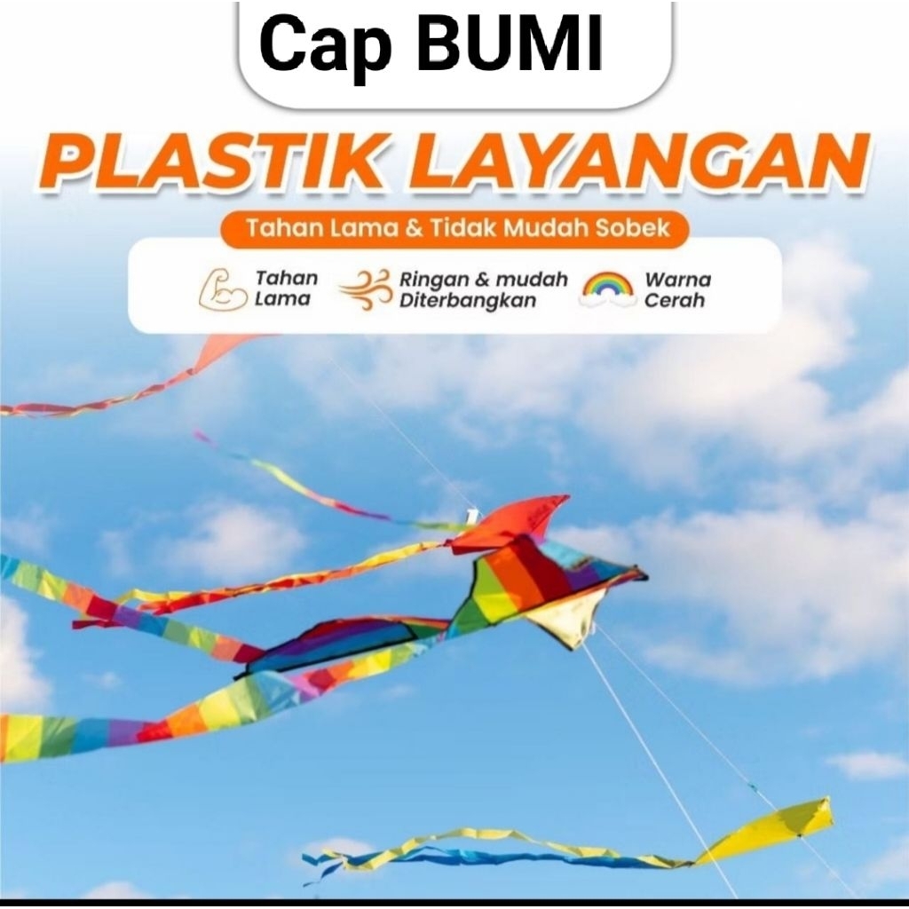 plastik layangan cap BUMI