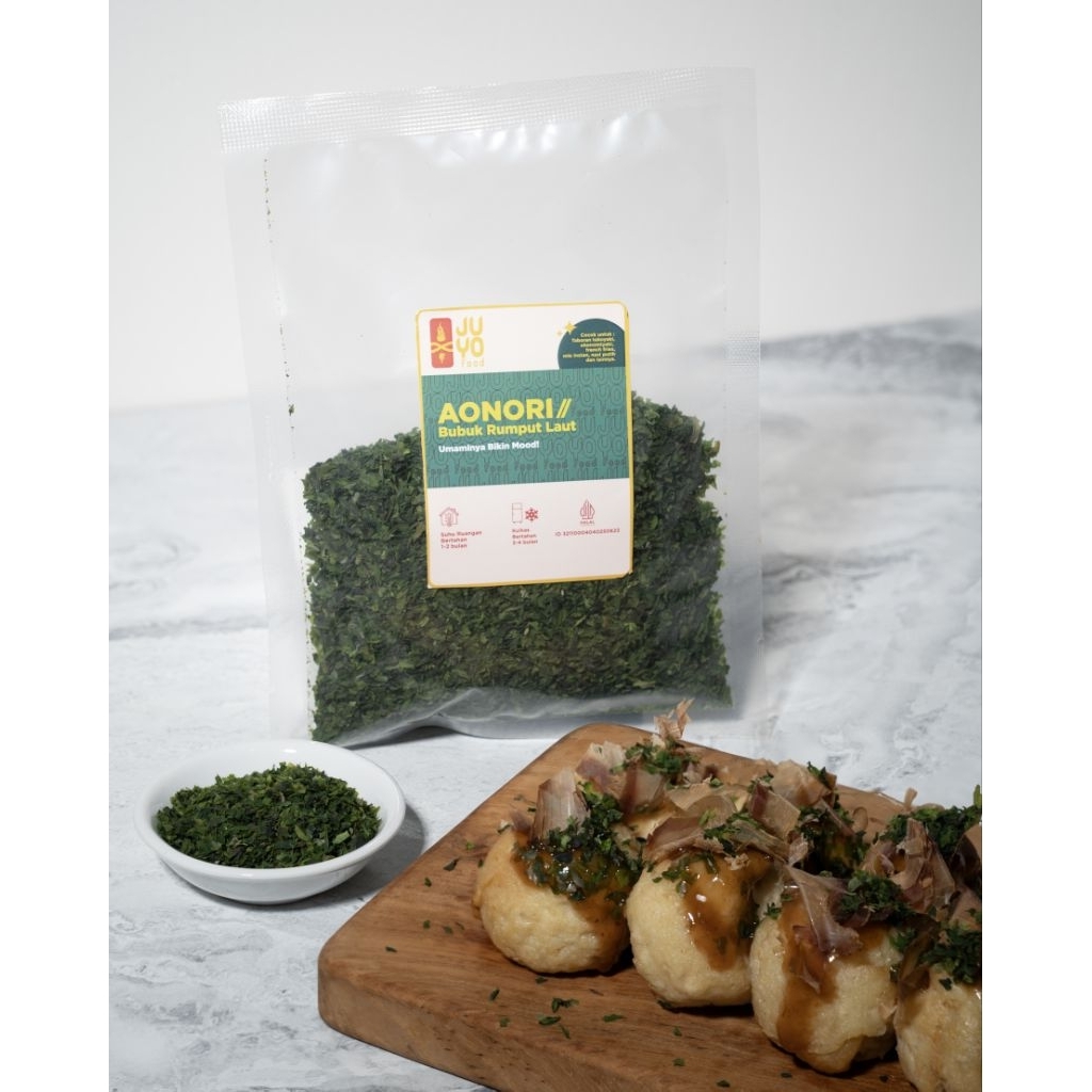 

Aonori | Nori 25 GRAM Seaweed | Rumput Laut Instant