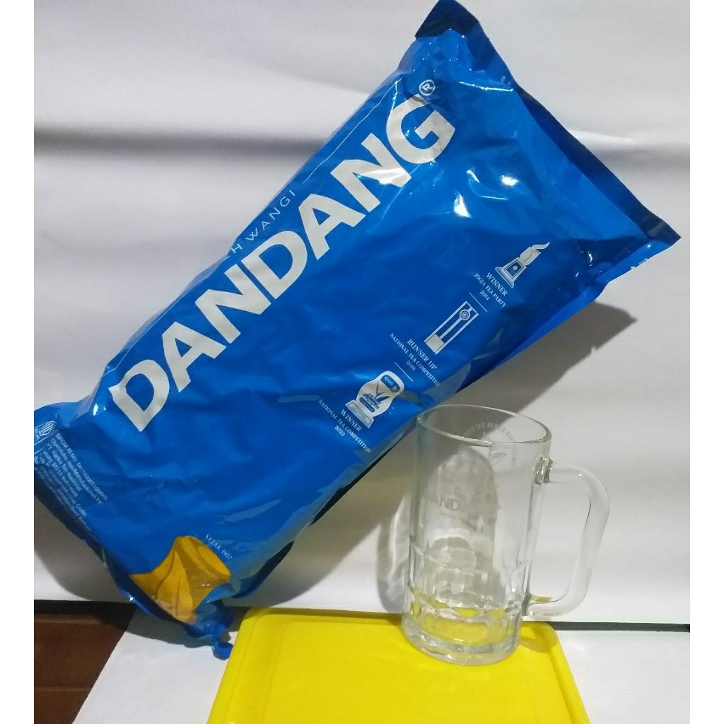 

Teh dandang biru 400gr bonus gelas cantel