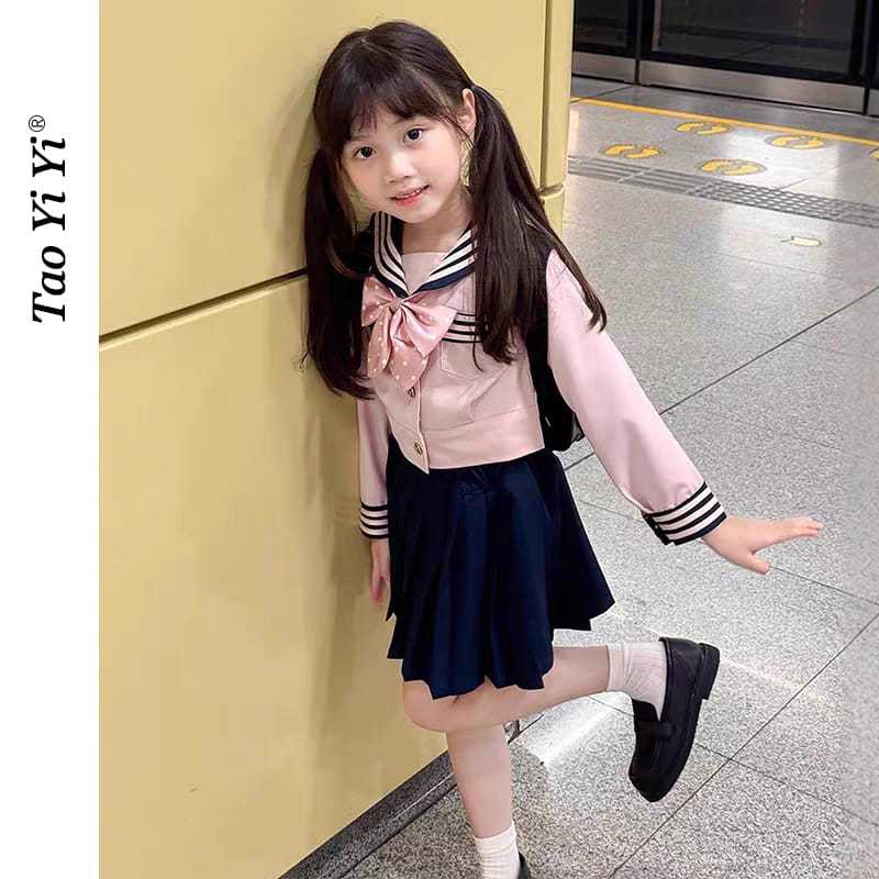 seifuku kids - seragam sekolah pink jepang kawaii