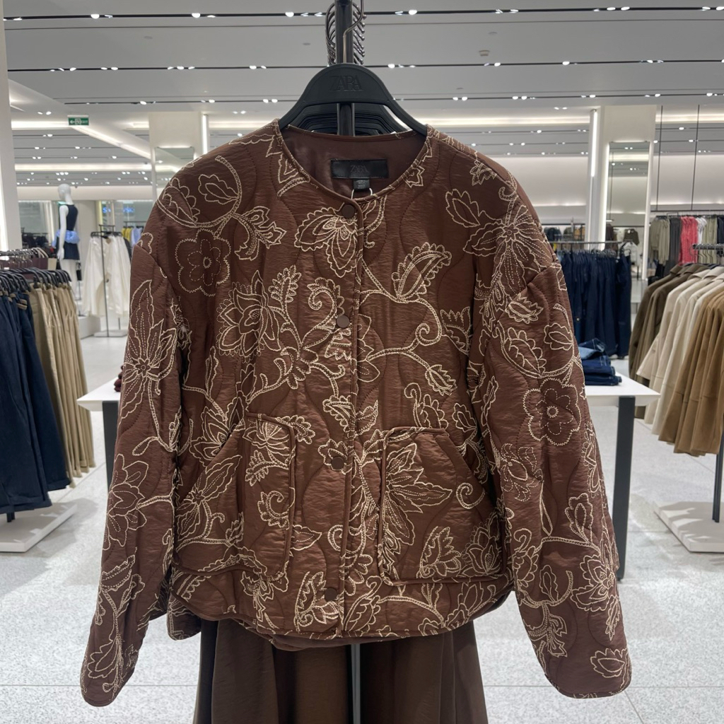 Jaket Bordir ZARA Women Jastip (jasa titip)