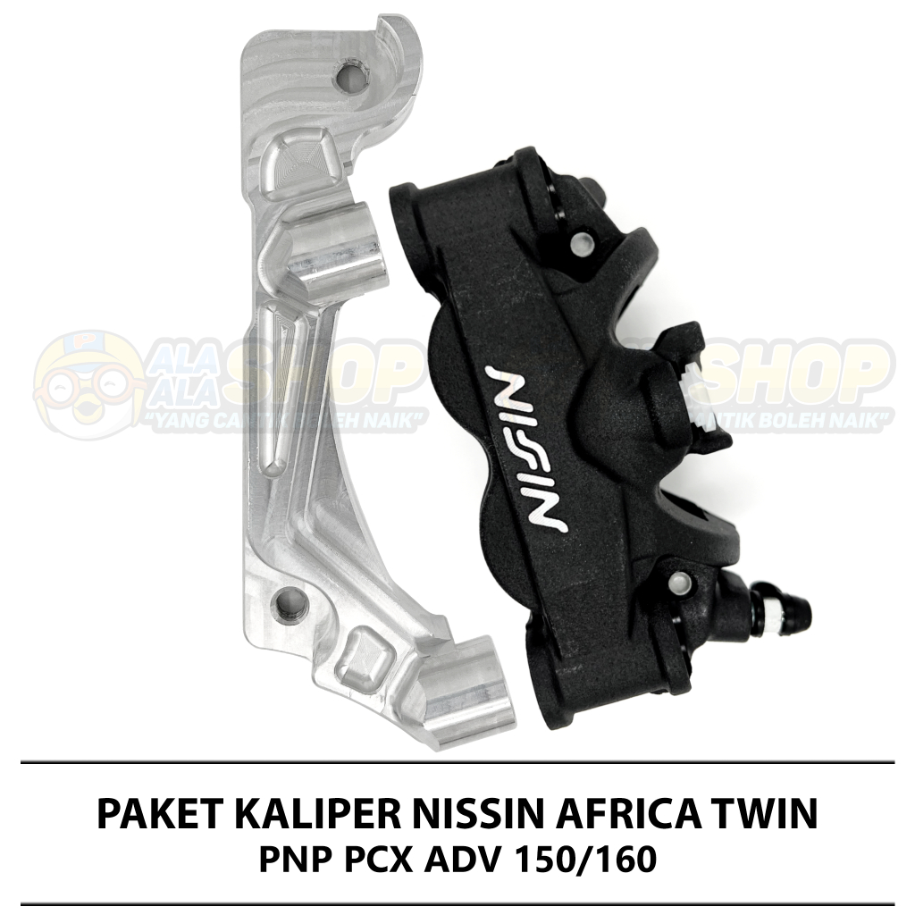 Paket Kaliper Nissin Radial 4 Piston Africa Twin PNP PCX ADV 150 160 CBU Lokal