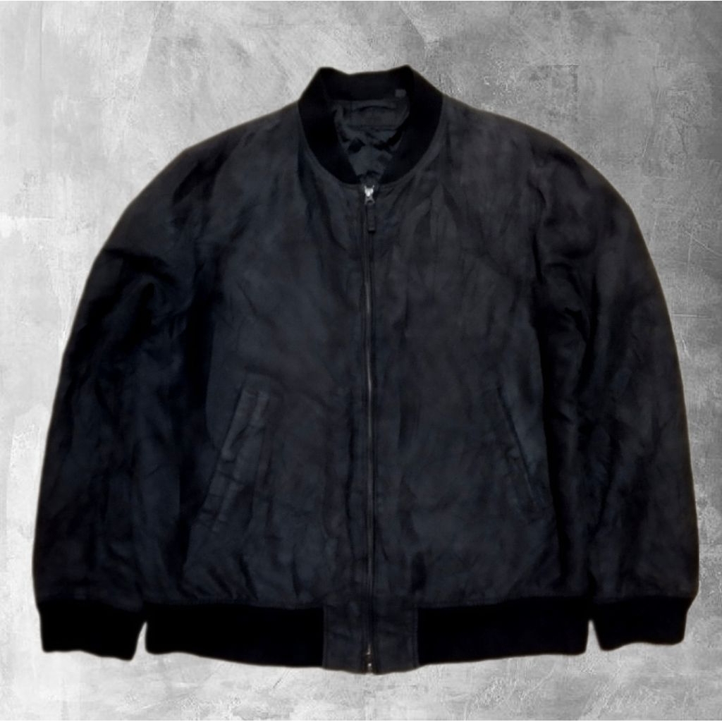 UNIQLO BOMBER SUEDE [XL]