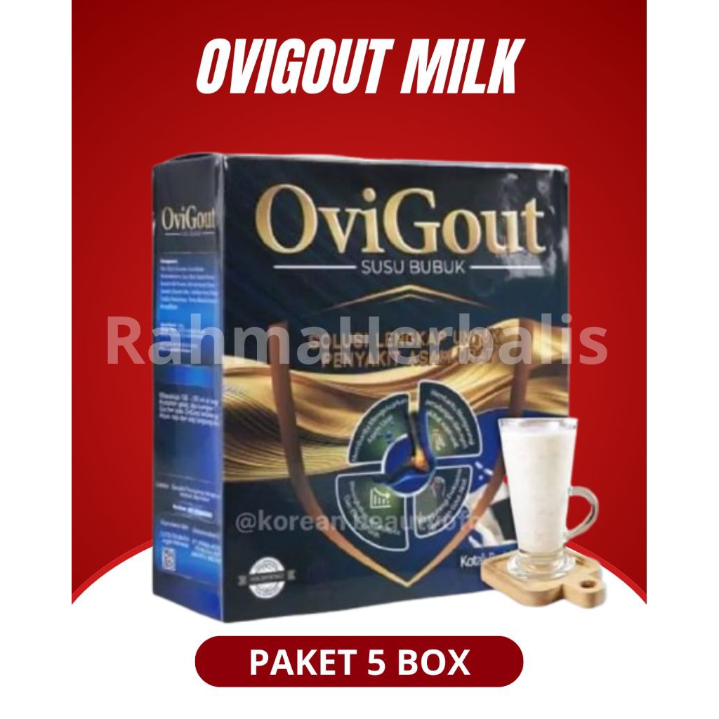 

(PAKET 5 BOX) OVIGOUT ORIGINAL SUSU NYERI SENDI & KOLESTEROL